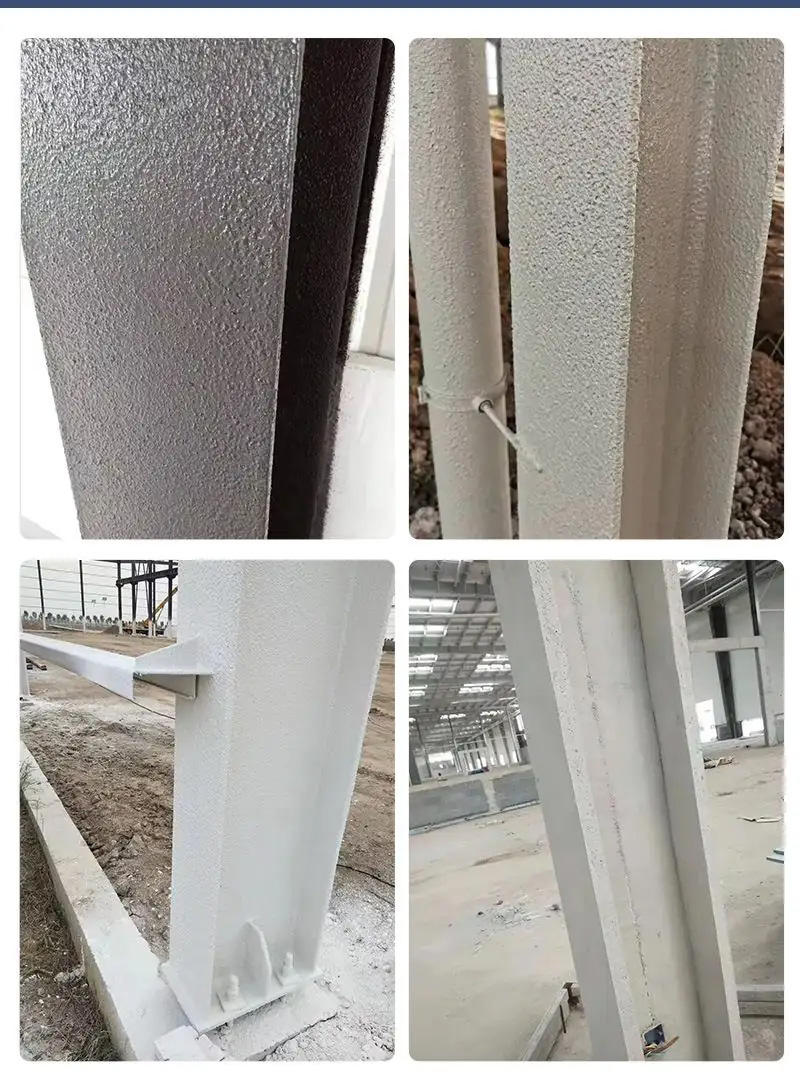 电厂钢结构防火涂料施工案例